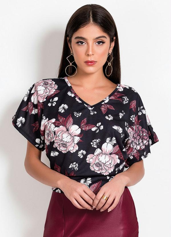 Blusa Cropped (A Definir) com Amarra��o na Cintura