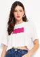 Colcci - Camiseta Rosa - variação: Off White