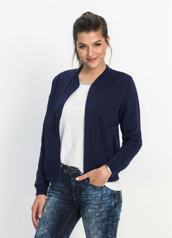 jaqueta bomber azul marinho