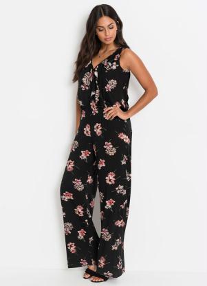 Macac�o com Babado (Preto)