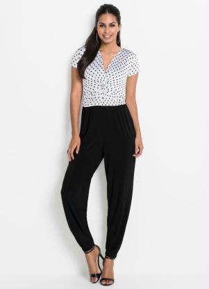 Macac�o com N� Frontal Po� (Preto e Branco)