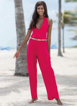 Macac�o Frente �nica (Rosa Cereja)