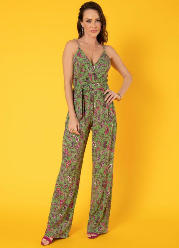 Macac�o (Paisley Verde) de Al�as