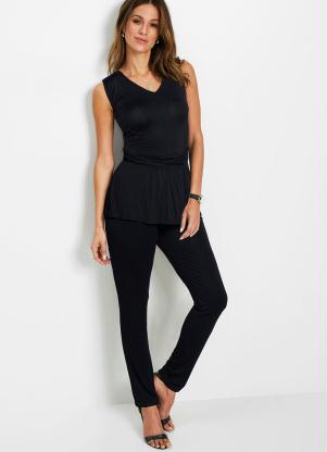 Macac�o Regata Longo (Preto)