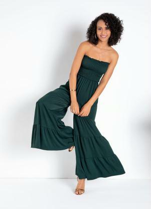 Macac�o Tomara que Caia (Verde) com Lastex