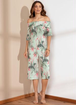 Macac�o (Folhagens Verdes) Pantacourt