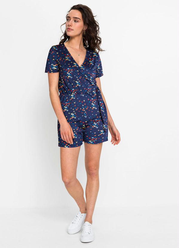 Macaquinho Curto (Azul Marinho) Macaquinho Curto (Azul Marinho)