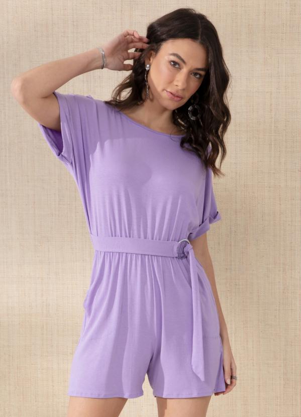 Macaquinho (Lil�s) com Faixa e Fivela