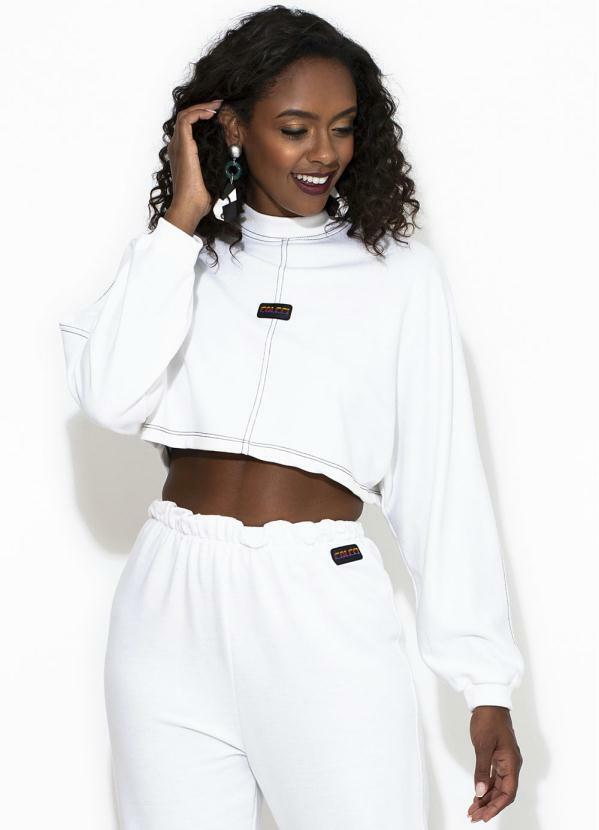 Cropped com moletom Clearance