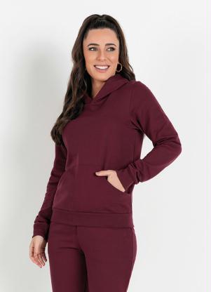 red ugg moletom com capuz