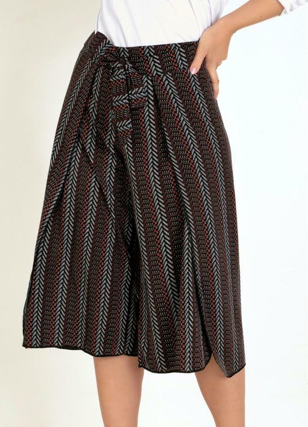 Calça Envelope (Étnica) com Amarração na Cintura Calça Envelope (Étnica) com Amarração na Cintura