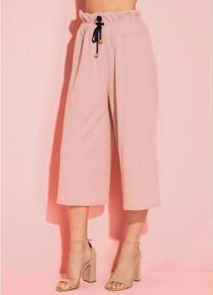 Cal�a Pantacourt Clochard (Rosa) com Amarra��o