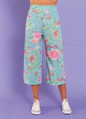 Cal�a Pantacourt (Floral Verde)