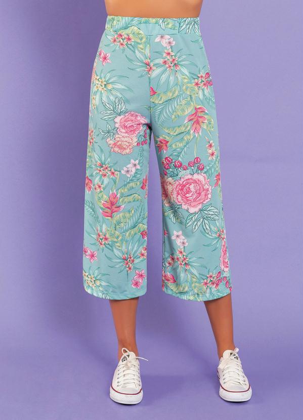 Cal�a Pantacourt (Floral Verde)