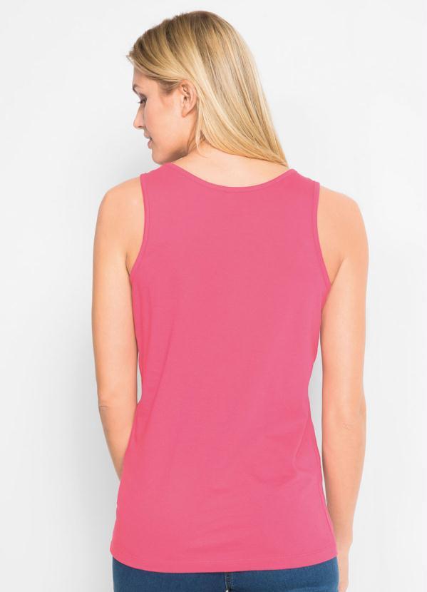 blusa regata rosa