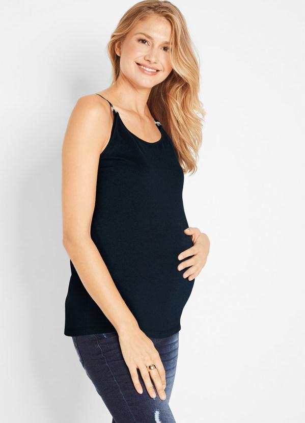 Regata de Amamenta��o (Azul Marinho)