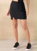 Saia Preta com Fenda