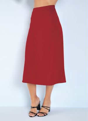 Saia Evas� (Vermelha) Moda Evang�lica