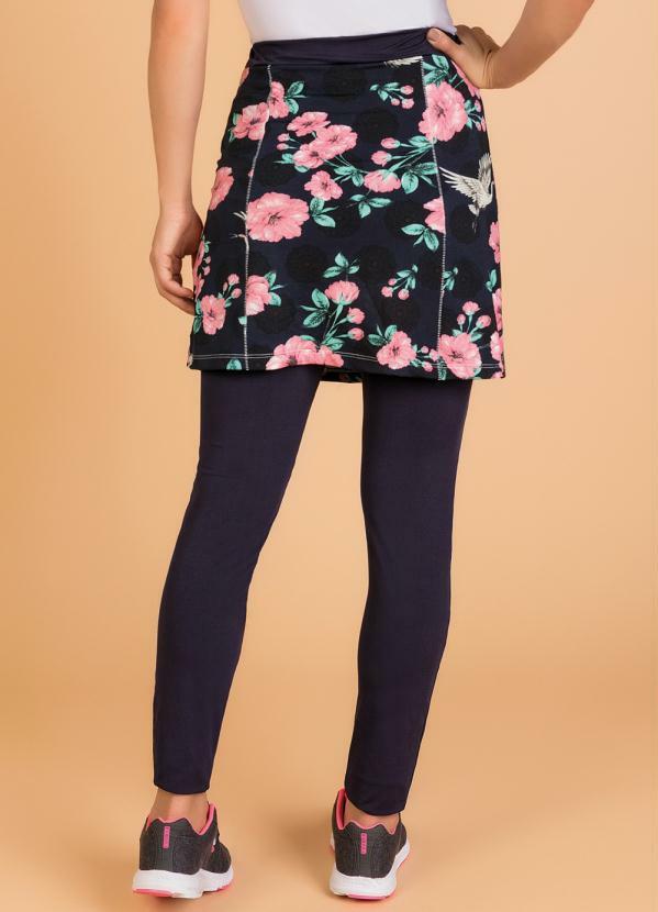 legging com saia