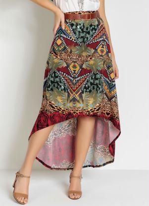 Saia Mullet (Mix Estampa Bord�)