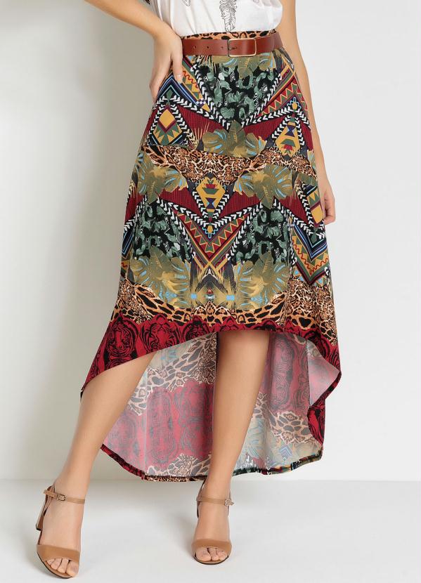 Saia Mullet (Mix Estampa Bord�)