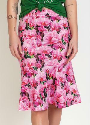 Saia Sereia (Orqu�dea) Moda Evang�lica