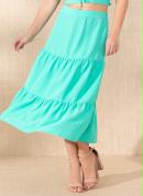 Saia Verde em Camadas