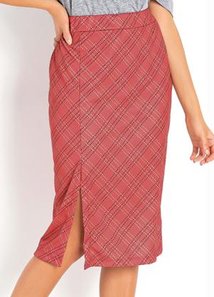 Saia (Xadrez Ferrugem) com Fenda