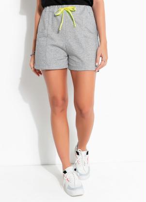 Short (Mescla) com Bolsos