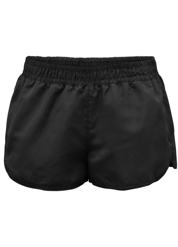 short curto preto jeans