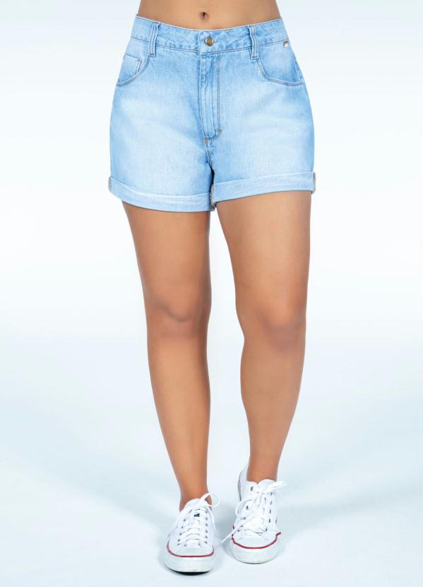 short aberto na cintura