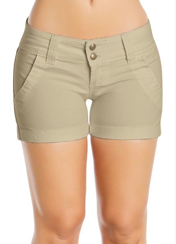 shorts caqui