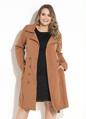 casaco de inverno feminino plus size