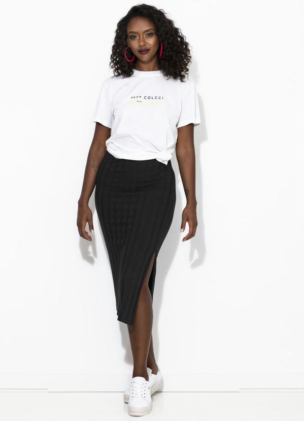 t shirt colcci branca