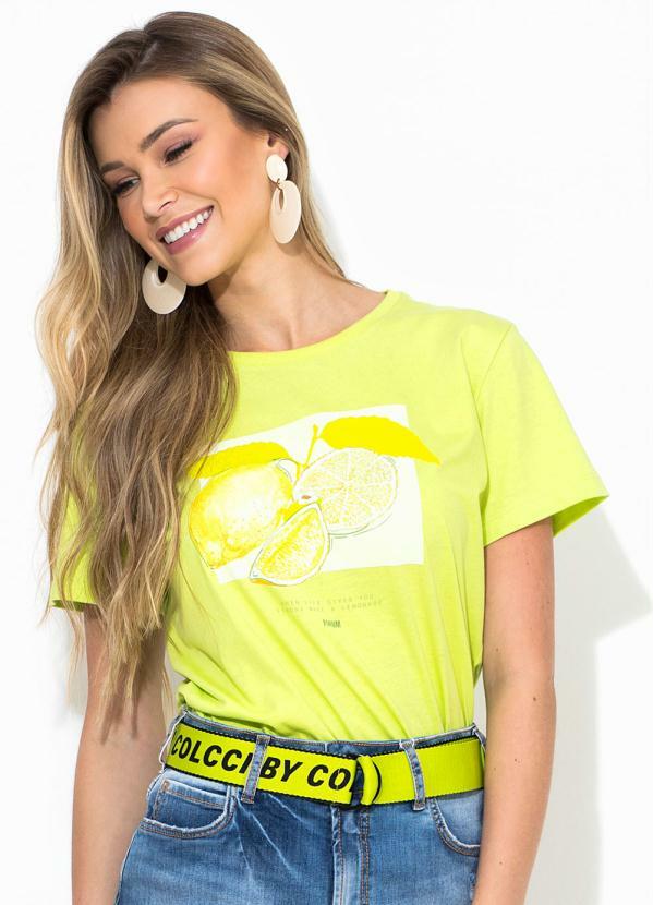 t shirt verde lima