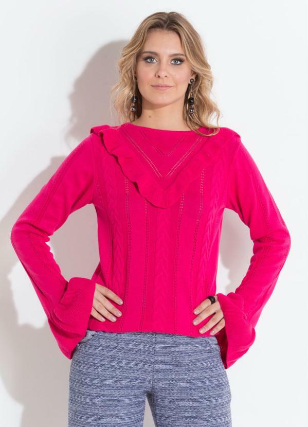 tricô pink