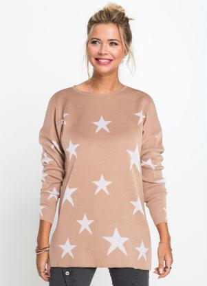 Suéter Estrela Tricô (Rosê) Suéter Estrela Tricô (Rosê)