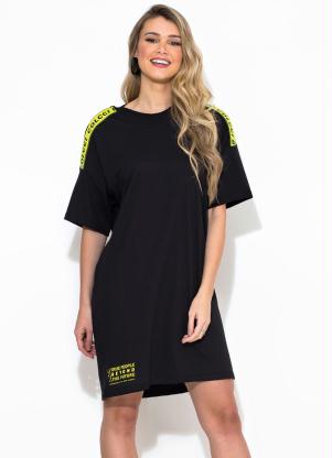 vestido manga longa esporte fino