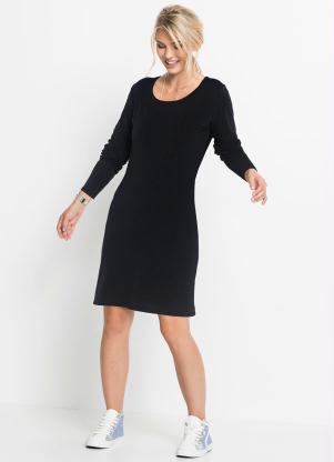 Vestido Casual Moletinho (Preto) Vestido Casual Moletinho (Preto)