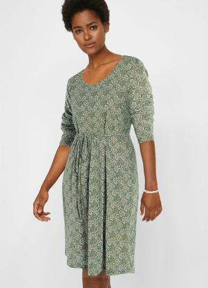 Vestido com Manga Longa (Pasley/Verde)