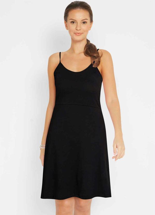 Vestido de Alcinha (Preto) Vestido de Alcinha (Preto)