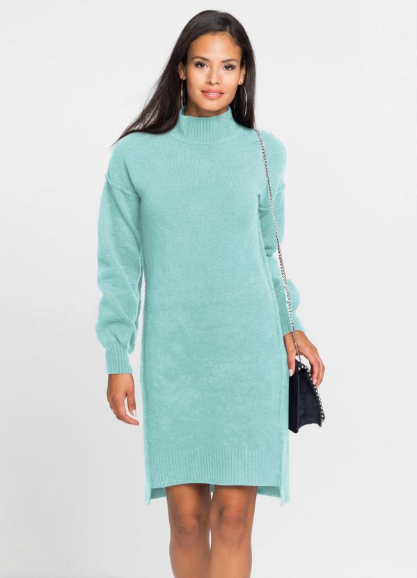 vestido verde pastel