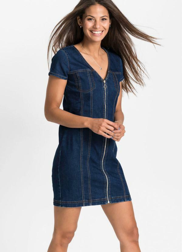 vestido jeans bonprix