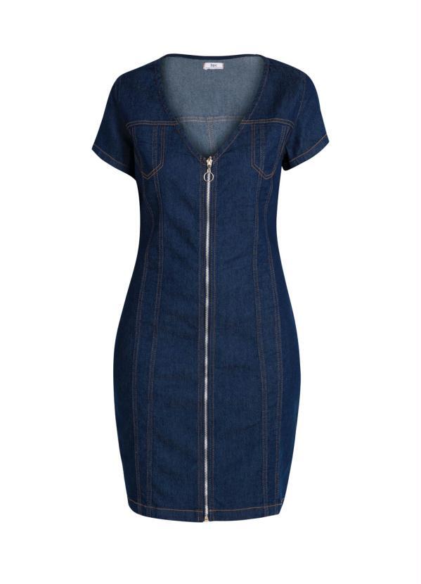 vestido jeans bonprix