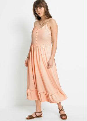 Vestido de Alcinha Amplo (Creme)