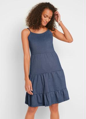 Vestido de Alcinha (Azul Marinho)