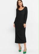 Vestido Preto em Malha Cotel�