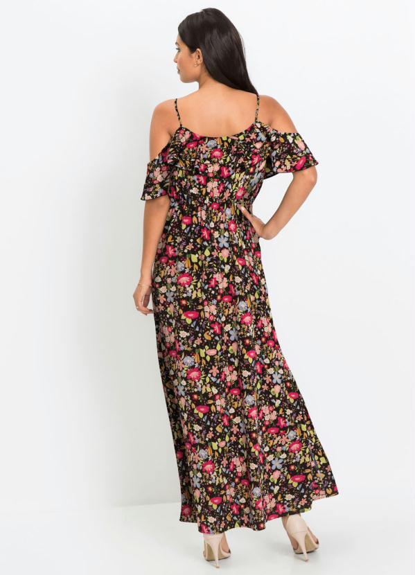 vestido longo pano mole