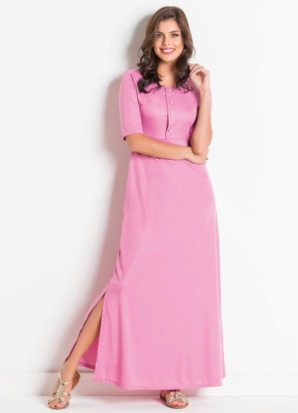 rosa antigo vestido
