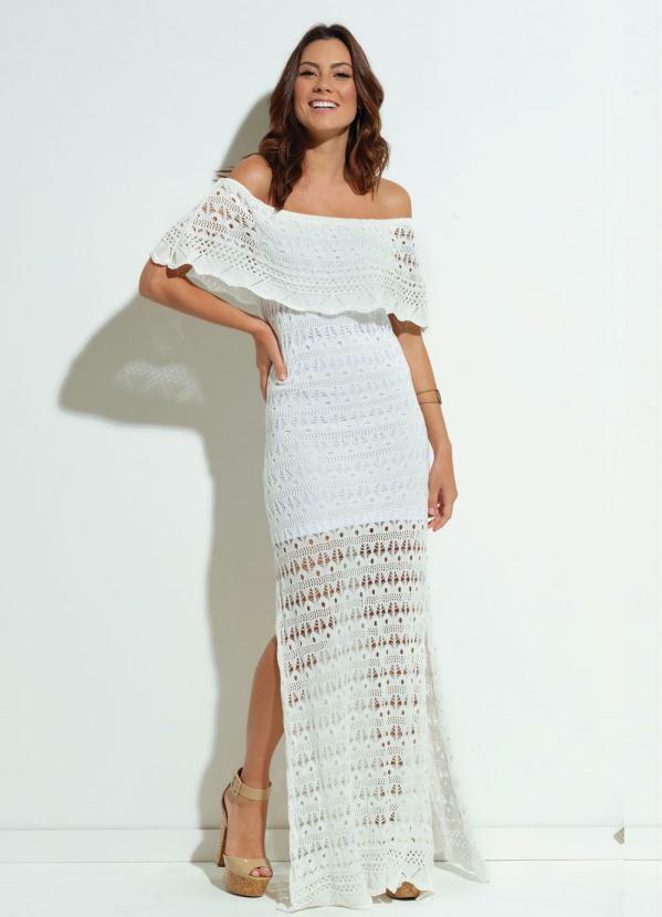 vestido em tricot